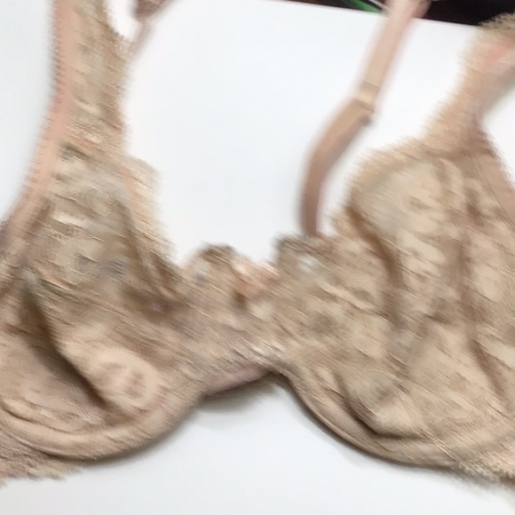 34B dusty pink Lacey maiden form underwire bra - Picture 2 of 5